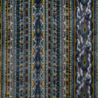 Sumatra Stripe Cut Velvet Upholstery Fabric