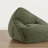 Extra-Wide Bean Bag Chair With Ottoman And Pocket-877877089