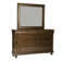 Lenny Sleigh Bed, Dresser and Mirror, Nightstand Set