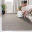 Tapis gris tissé à la main Adelmar-309364121