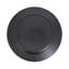 Ensemble de 4 assiettes décoratives noires et blanches à motif de vache 13 po