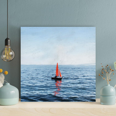" Red Boat " Painting Print