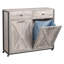 Poubelle en bois manufacturé 10 gallons
