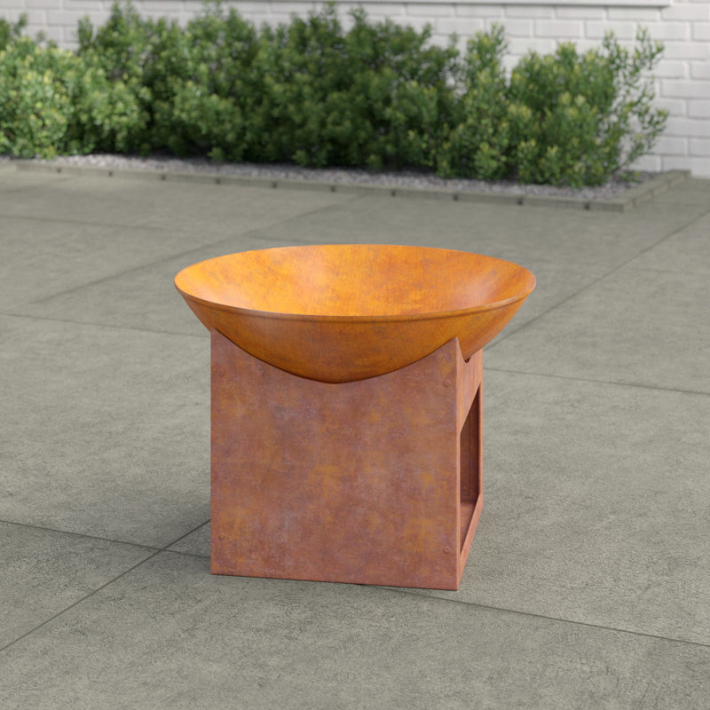 Dowsing Round Steel Fire Pit