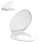 19 In Toilet Seat With Quick-release And Quick-attach