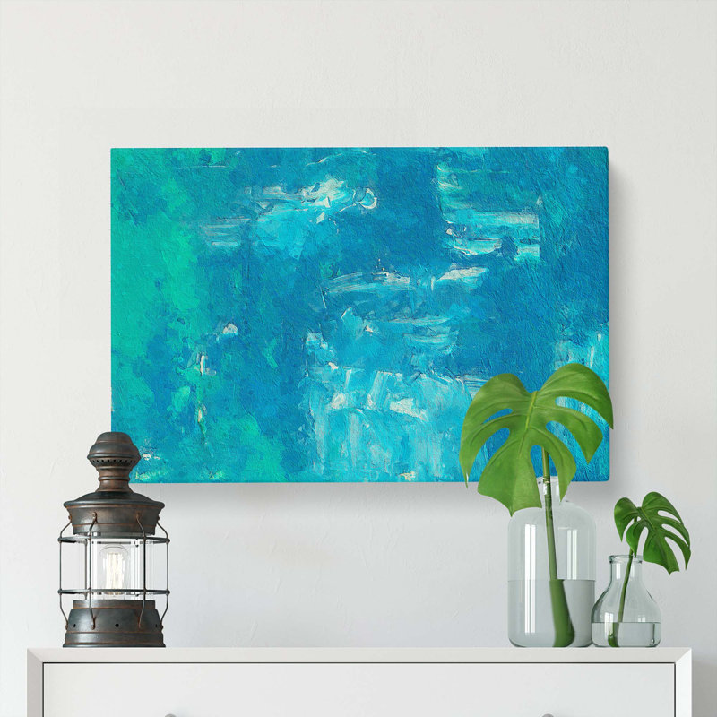Abstract Art Painting Vol.313 - Wrapped Canvas Painting, 40cm H x 60cm W x 3cm D