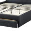 Lit plateforme tapissier avec rangement Tomberlin-26606112