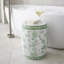 Tabouret de jardin décoratif décoratif en céramique pour le salon - Élégant tabouret décoratif floral chinois pour l'extérieur - 18 po-139616954