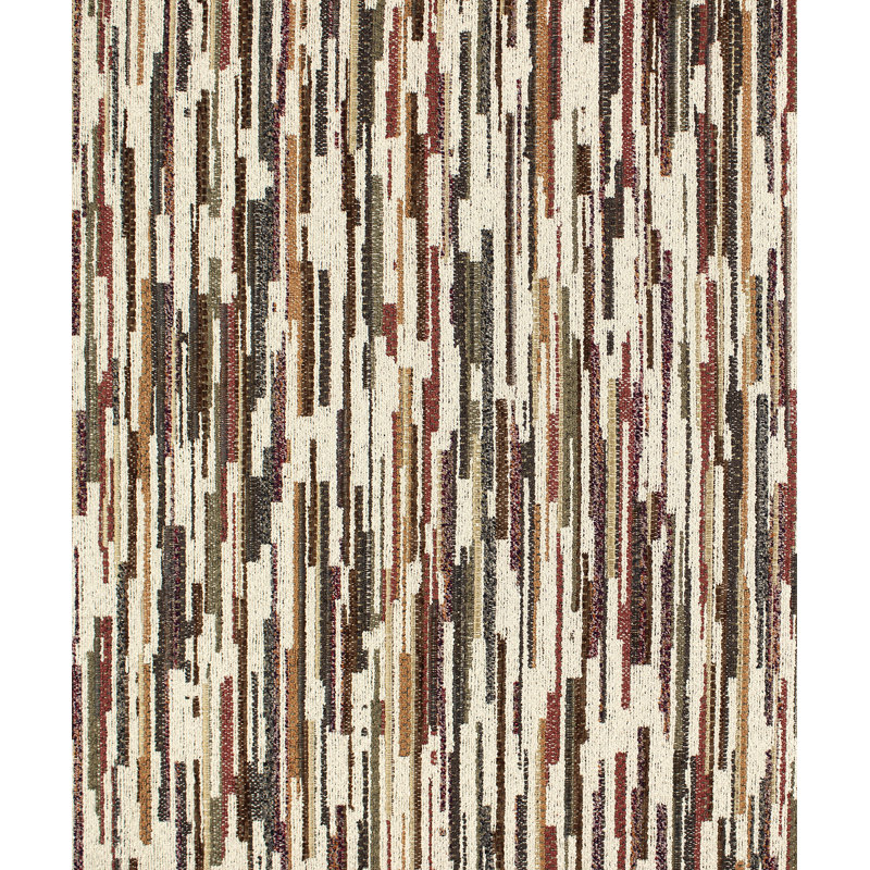 Salerno Fabric, Peach/Rust