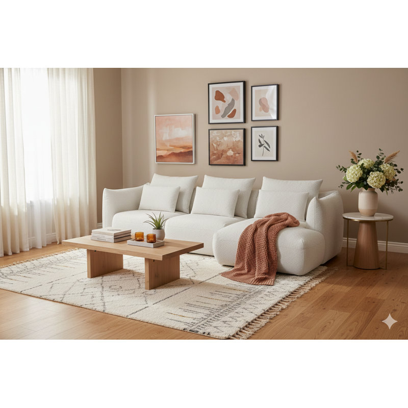 Cosy 80X50 Decorative Pillow, Beige
