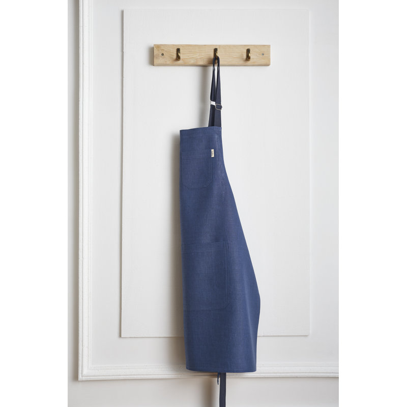 Linen Apron, Blue