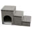 Rodneshia Dog Stairs for Sofa With 3 Steps Foldable with Storage
