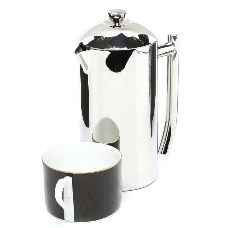 Frieling Polished Stainless Steel French Press, 23 oz.