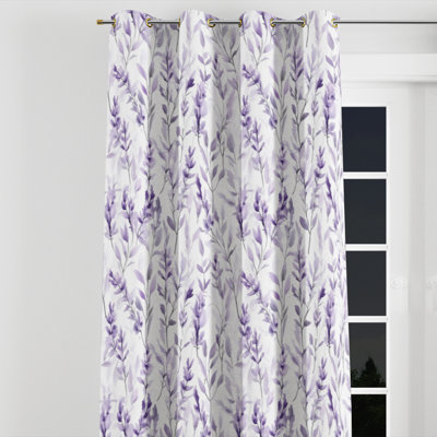 Floral Rideaux - Rideau à œillets Lavender
