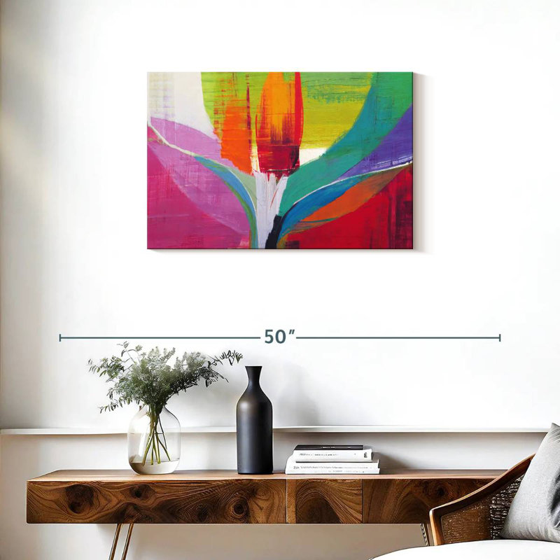 Avery Tulip Abstract, 20" H x 30" W
