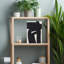 Abstract Black Form Abstract Contemporary Wall Art Print 1 Piece Wrapped Canvas Wall Art-1148862865