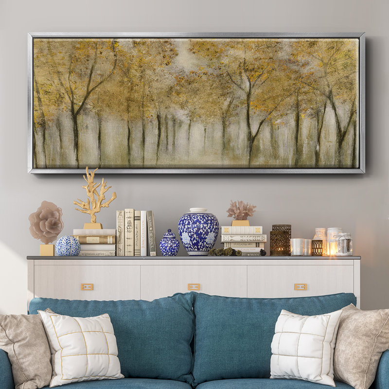 Golden Spring- Framed Canvas