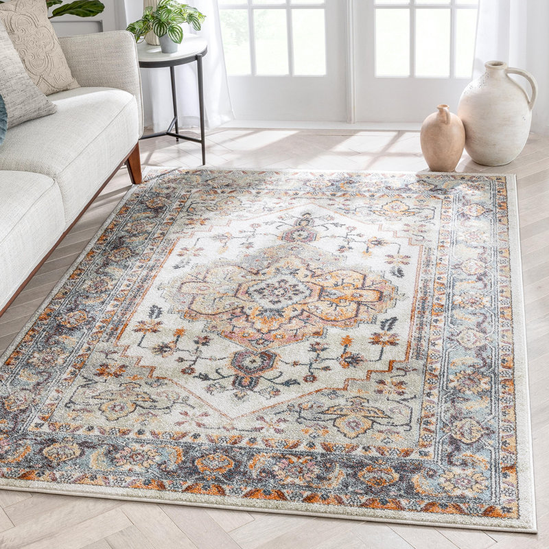 Rodeo Oriental Synthetic Area Rug, Rectangle 120 x 160cm