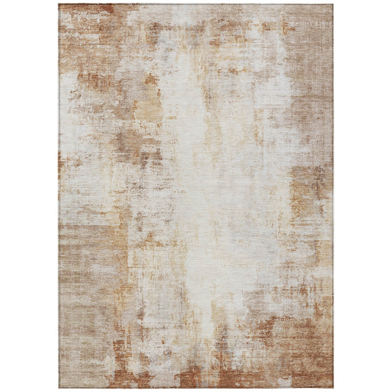 Machine Washable Indoor/Outdoor Eva ACN2171 Modern Rug, Rectangle 9' x 12'