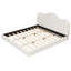 Très grand lit plateforme tapissier, beige-937973424