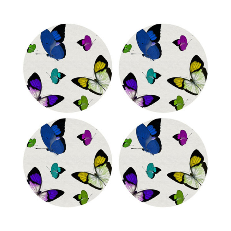 Napperon Butterfly, Bleu acide
