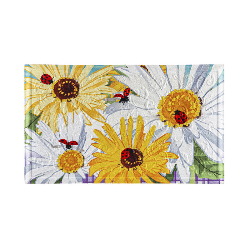 Tapis d'extérieur antidérapant Bonckowski 18 po x 30 po