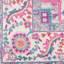 Tapis oriental gris clair / rose Verda-2114988238