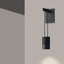 Mini applique à bras 1 lumière DEL en aluminium à suspendre avec lentille Snoot Suspender®