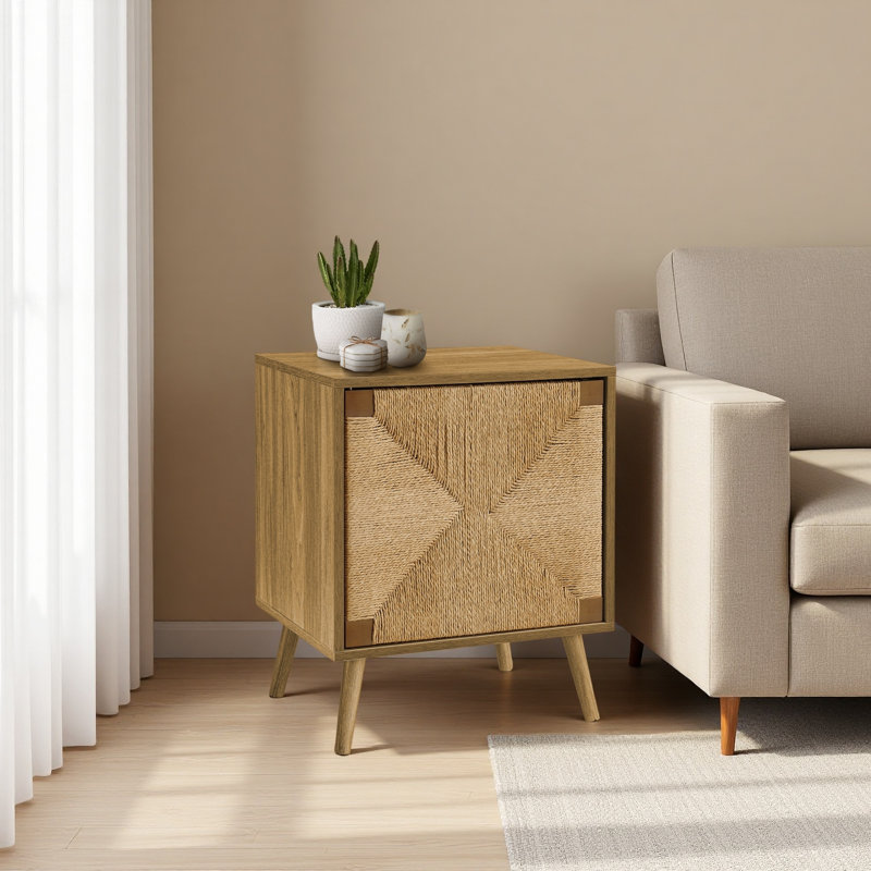 Table d'appoint, bout, rangement, petit, côté, salon, lampe