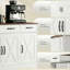 Buffet, armoire de cuisine 43 po, blanc