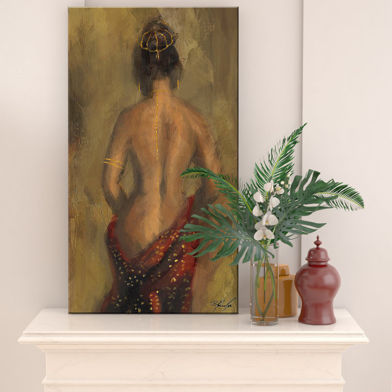 « novembre »-reproduction d’art sur toile, H 24 po x l 12 po x P 1,5 po