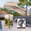 Parasol rond en porte-à-faux 10 pi-1063836649