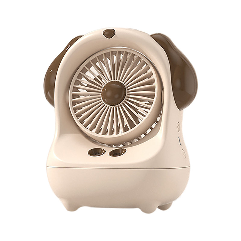 Ventilateur de radiateur de bureau électrique Kondieu, Pink