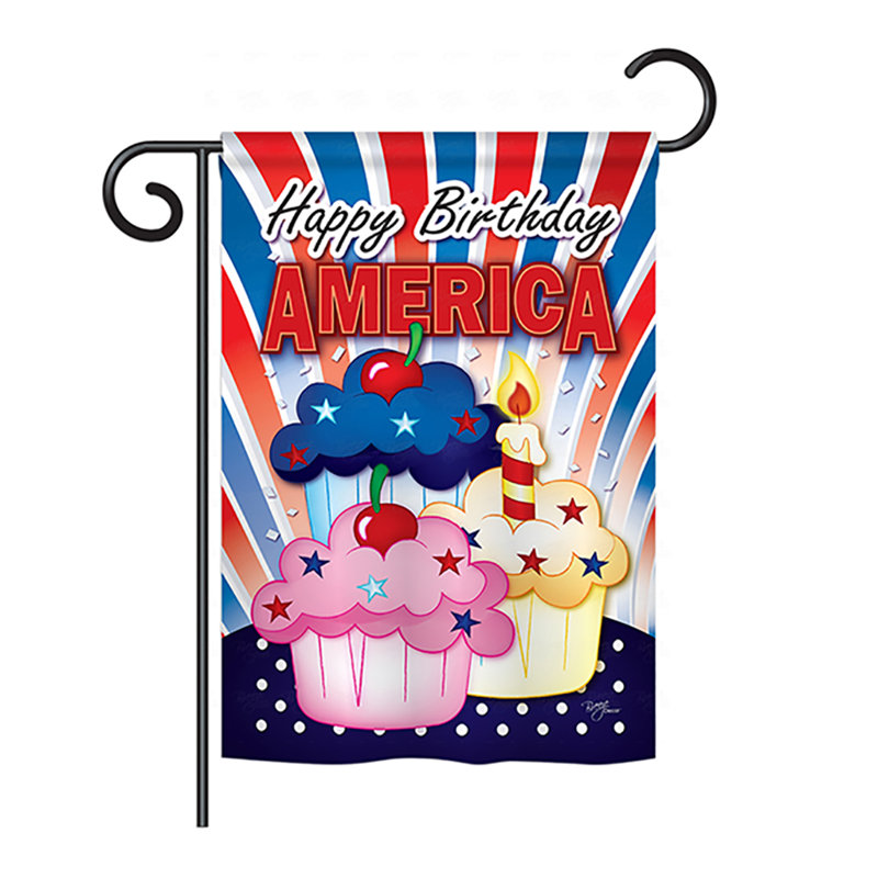 Double Sided Polyester Garden Flag, 40" H x 28" W