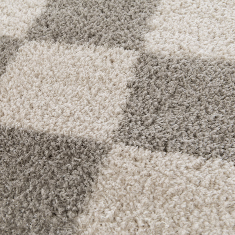 Logen Geometric Recycled P.E.T Area Rug, Rectangle 120 x 170cm