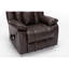 Fauteuil inclinable électrique de massage, fauteuil inclinable en cuir PU-1245246391