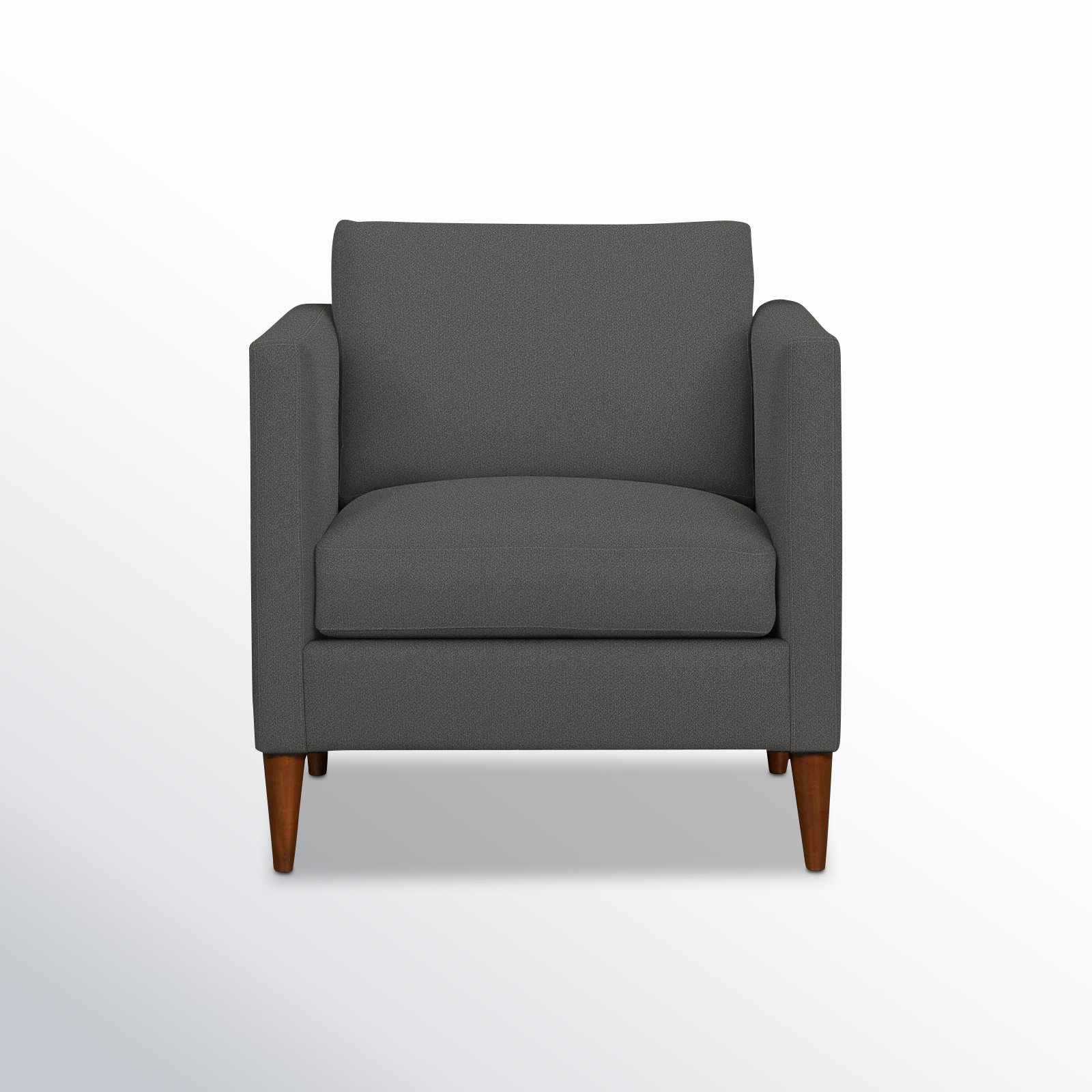 Clifford Armchair, Davis Smoke Bouclé