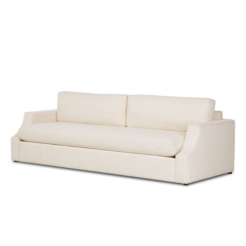 Delfino Sofa - 105"-Crypton Nomad Mushroom, Crypton Nomad Snow