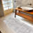 Machine Washable Area Rug With Non Slip Backing Modern Floral Traditional Abstract Beige & Creme Design-853298334