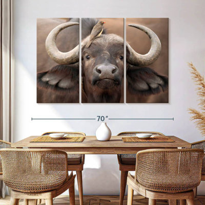 Buffalo And Oxpecker