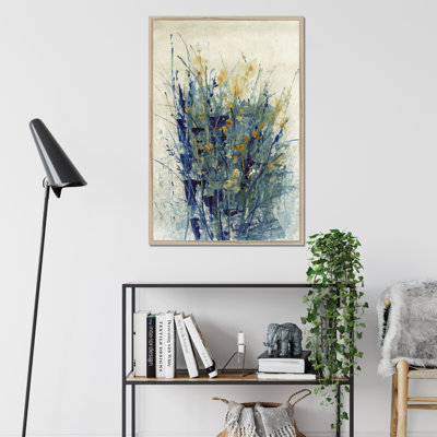 Indigo Floral II by Timothy O' Toole - Painting