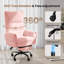 Big and Tall Office Chair, Flip Armrests for Pets & Cross Legged Sitting, Executive Ergonomic Computer Gaming Chair with Foot Rest-229629708-219873992