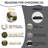  65" Chenille Compression Loveseat Sofa with Memory Foam, Deep Seat Frameless Couch, No Assembly Required, Vacuum Compressed Sofa for Living Room-40203407