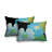 Floral Outdoor Reversible Throw Pillow-1094658424