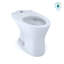 Cuvette de toilette TOTO® Drake® à double chasse allongée à hauteur universelle pour cuve brute de 10 pouces avec CEFIONTECT®, blanc coton-1562028383-1562028376