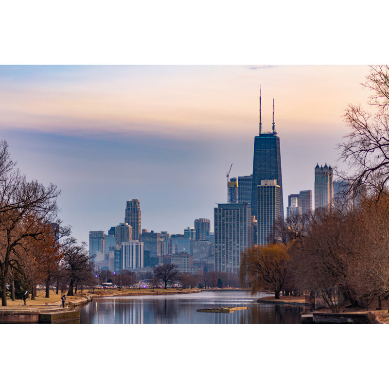 Chicago, Lincoln Park - Photographie sur toile tendue, H 8 po x l 12 po