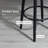Annaleya Swivel Upholstered Counter Stool with Metal Frame-1178495320