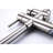 Stainless Steel Floor Mounted Tub Faucet With Leak Design Filler Leak Feature And 3.44 In. Height