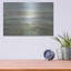 Winston Porter «Gray Blue Field» par Danhui Nai, art mural en métal-89209305