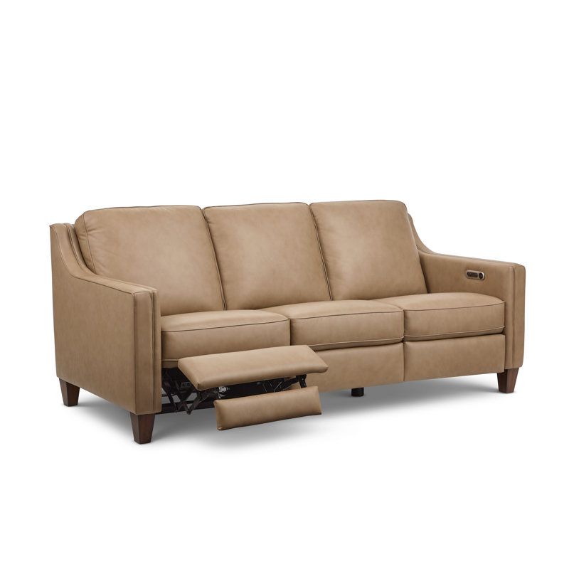 Sofa inclinable électrique Finnegan, Crème, crème